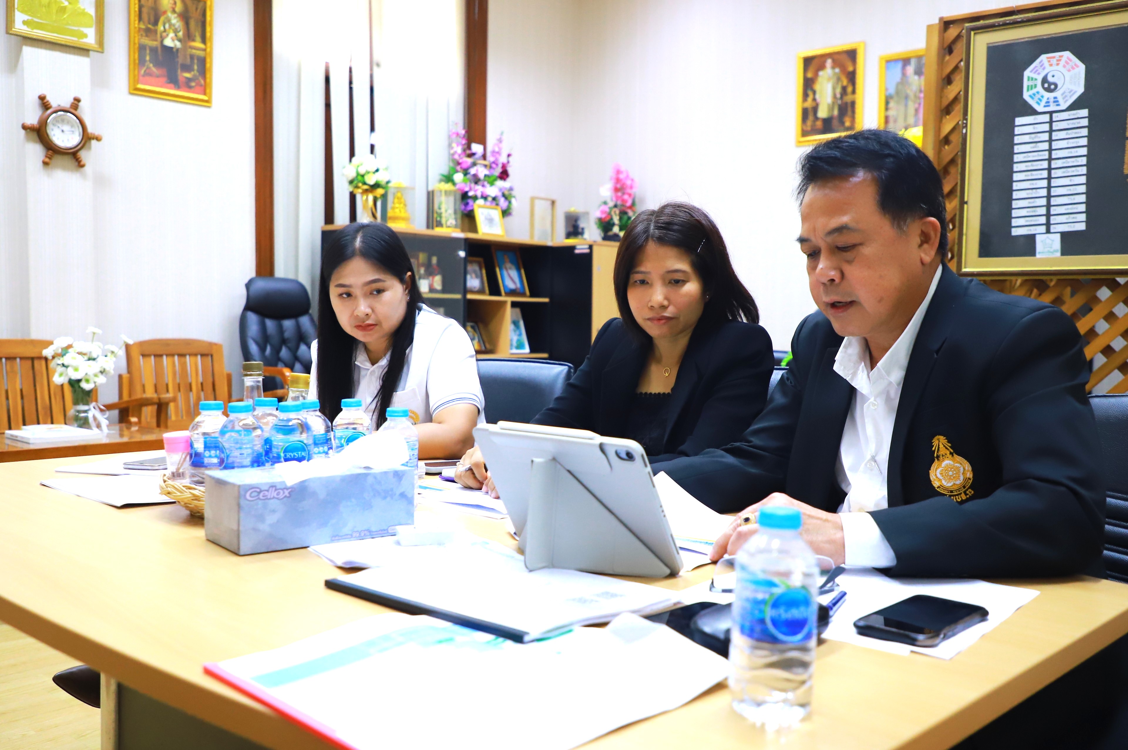 title - ส.ป.ก. ร่วมการประชุมคณะทำงานบริหารจัดการน้ำเพื่อการเกษตรและประชาชนและบริหารจัดการดินและที่ดิน (คณะทำงานที่ 3)